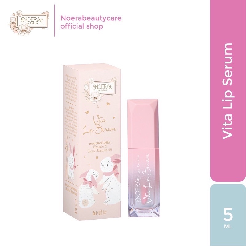 Noera Vita Lip Serum Gel - Noera Lip Balm Serum - Noera Serum bibir