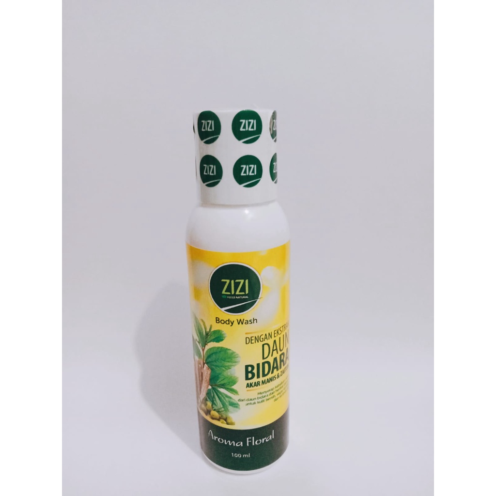 Zizi Sabun Mandi Cair Herbal Ekstrak Daun Bidara Kemasan Botol 100ml/250ml