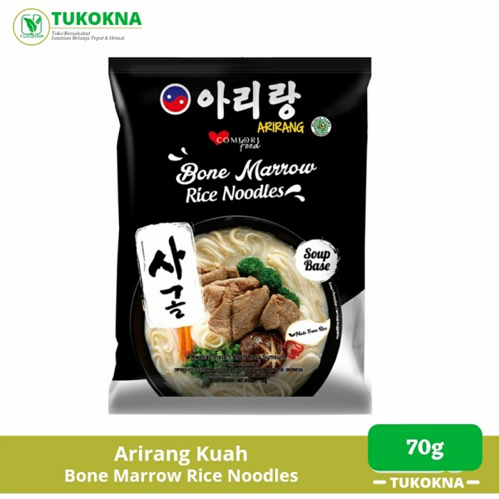 

Arirang Kuah Bonw Marrow Rice Noodles 70g