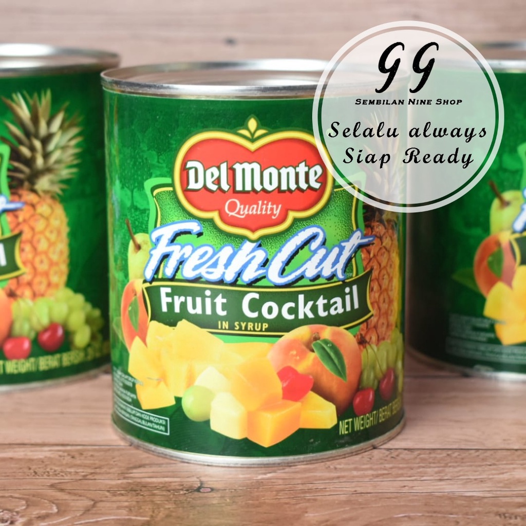 Jual Del Monte FRUIT COCKTAIL in Syrup 825 Gram 29 OZ Buah Kaleng South ...