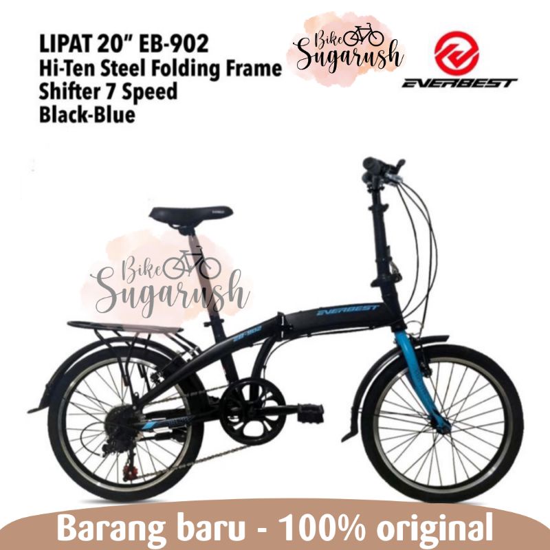 Sepeda Lipat Everbest 16 Inch EB 902 EB902 EB-902 7 Speed