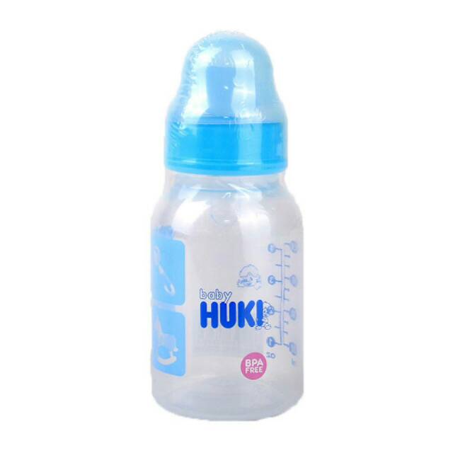 Huki Botol Susu Dot Reguler Bulat 120ml/240ml/megababyshop