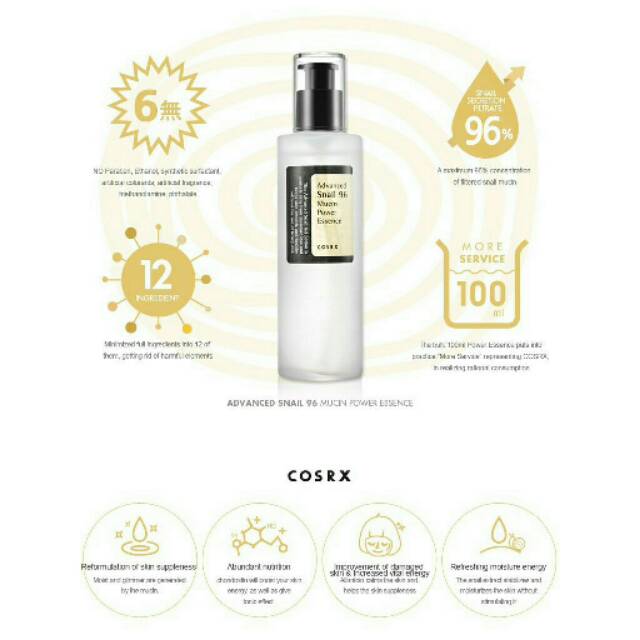 COSRX - AdVanced Snail 96 Mucin Power Essence