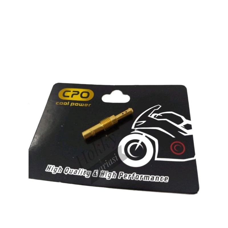 Pilot jet cpo original pilot jet pwk pe ukuran 20 22 25 28 30 32 38 42 45 48 50 52 55 58