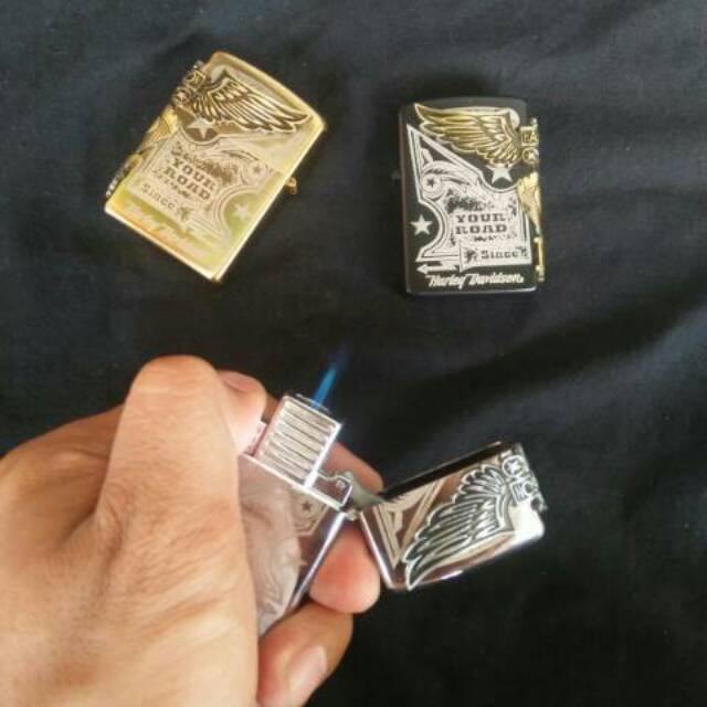 Korek Api Las Zippo 3D Motif HD Timbul 9261
