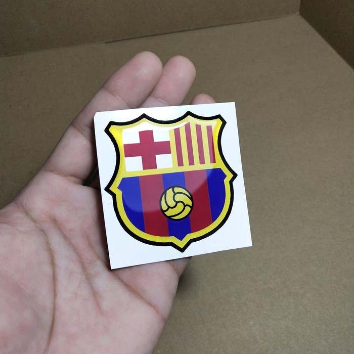 

stiker logo barcelona