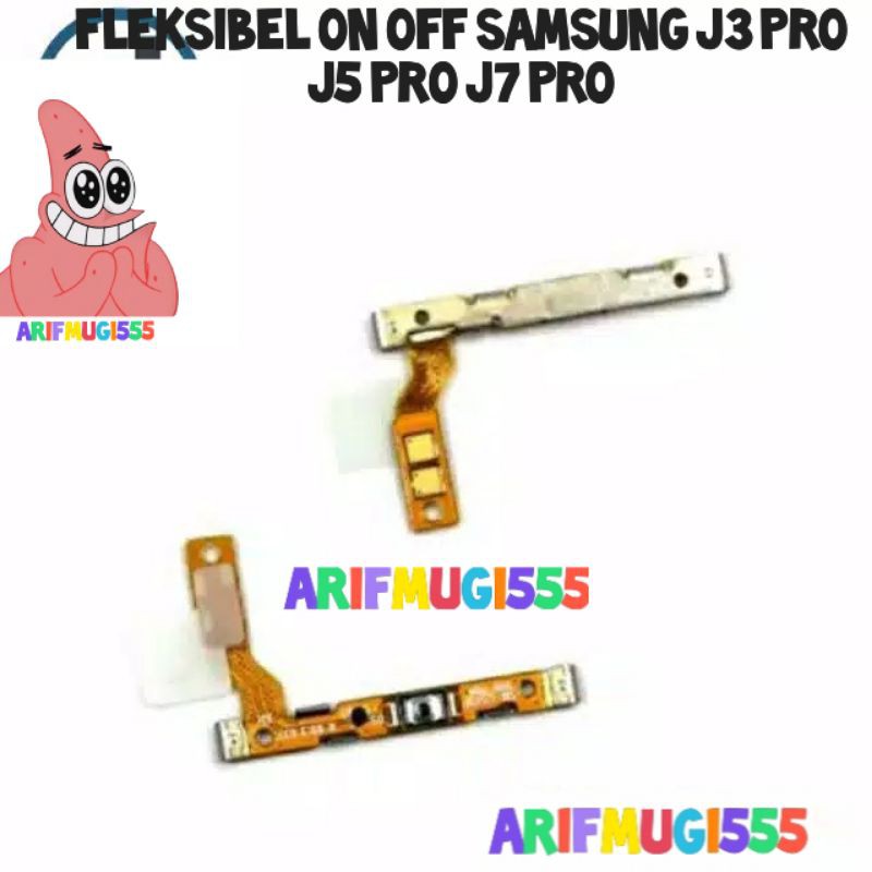 FLEXIBLE FLEKSIBEL ON OFF SAMSUNG J3 PRO J5 PRO J7 PRO ORIGINAL