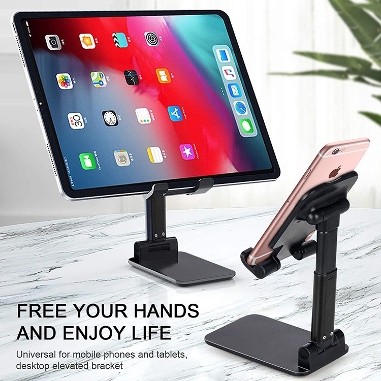 Phone Holder Stand HP Universal Cermin Lipat Liftable Tablet Mobile Phone Stand Holder Murah