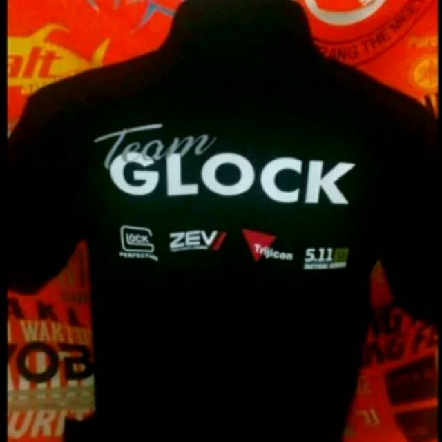 Kaos polo baju kerah GLOCK