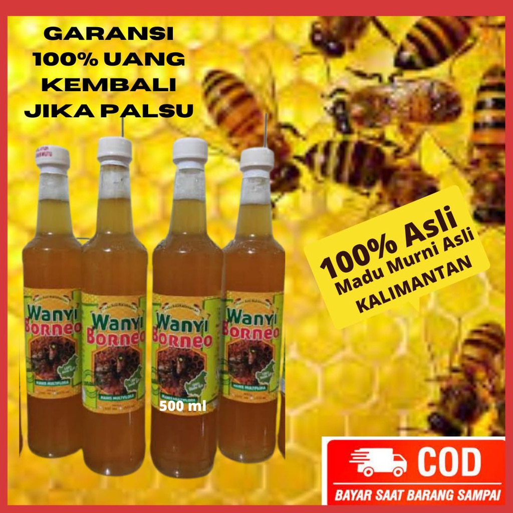 

PROMO MADU WANYI BORNEO / MADU ASLI 100% MURNI ORIGINAL Asli KALIMANTAN (BISA COD)