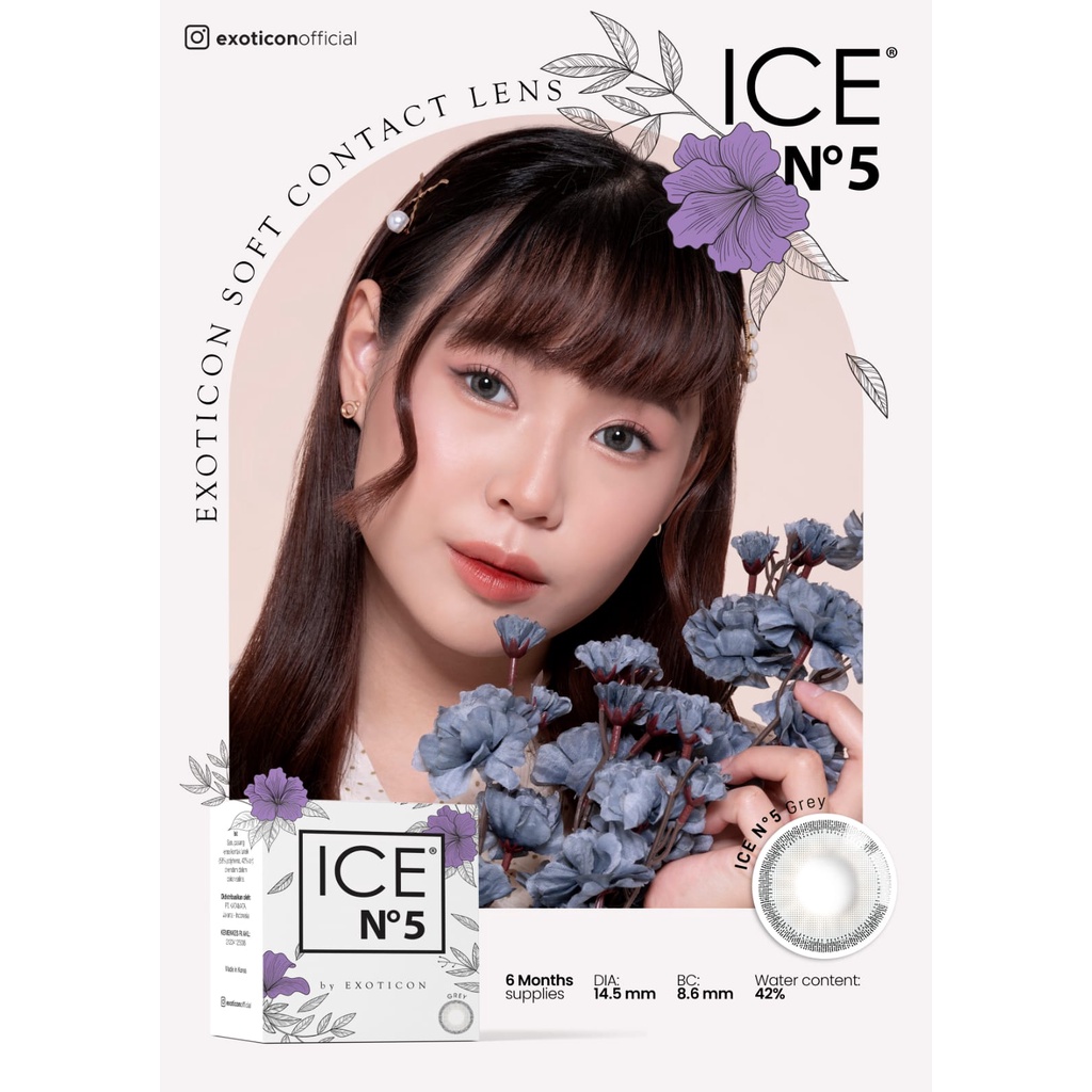 SOFTLENS ICE NO 5 N5 N 5