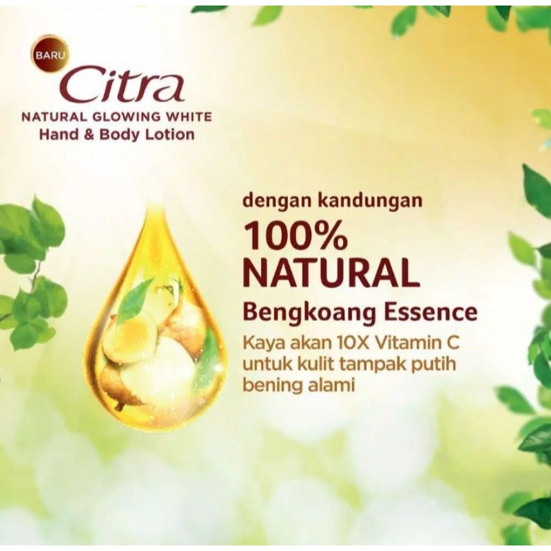 Citra Hand&amp;Body Lotion Natural Glowing White UV 230 ml