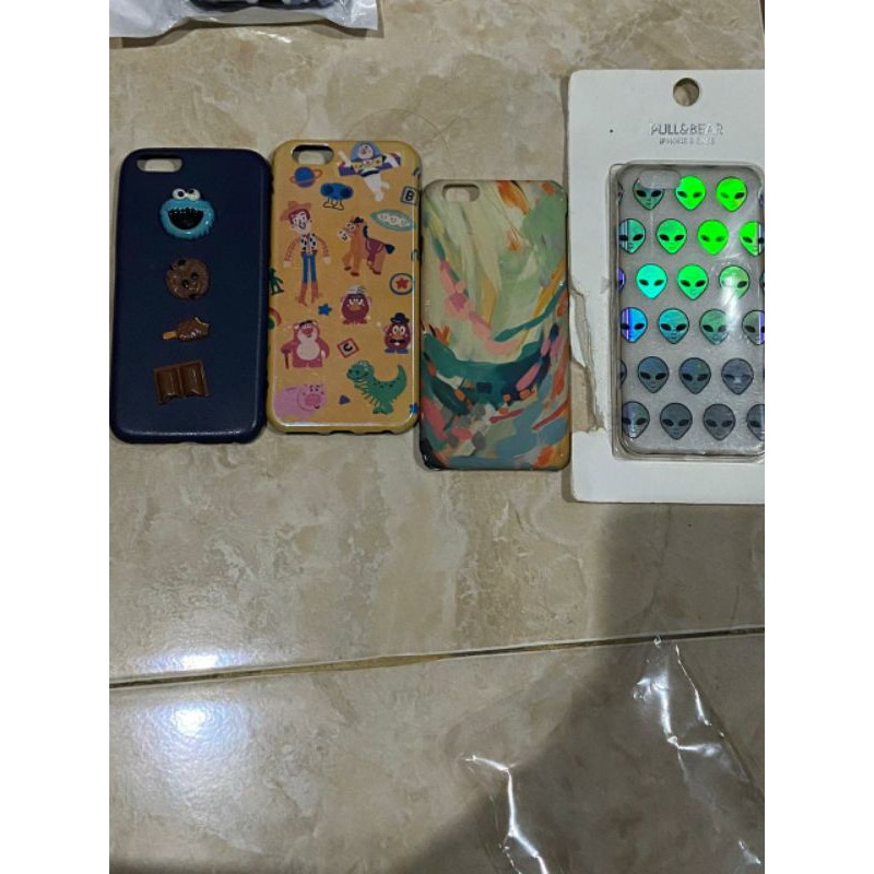 case iphone 6s second 4 pieces 100ribu