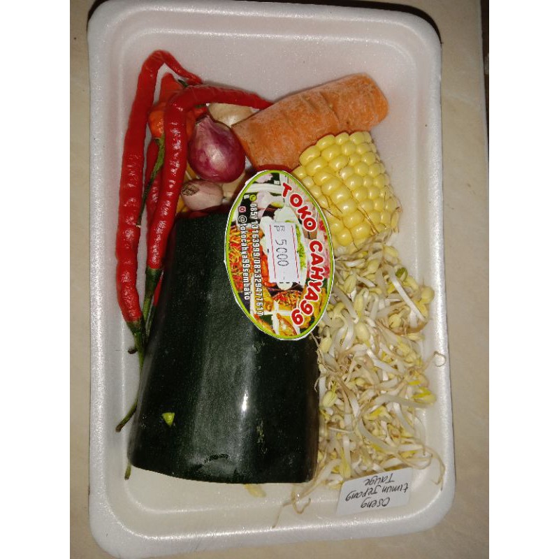 

paket oseng timun jepang tauge
