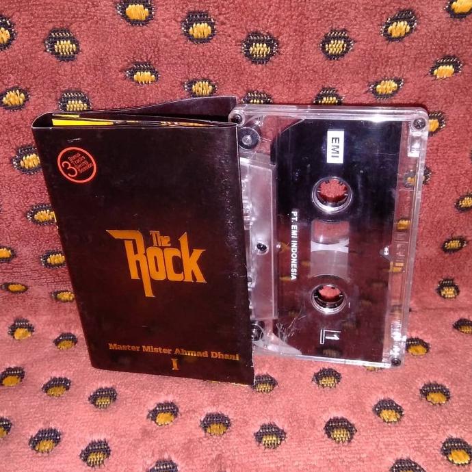 kaset The Rock master mister Ahmad Dhani I BAGUS