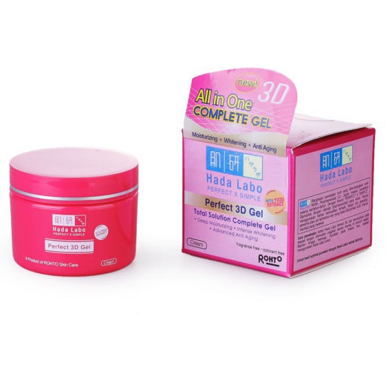 ❤️ Cloudy ❤️ Hada Labo 3D Gel Perfect Moisturizing Whitening Anti Aging Original 100%