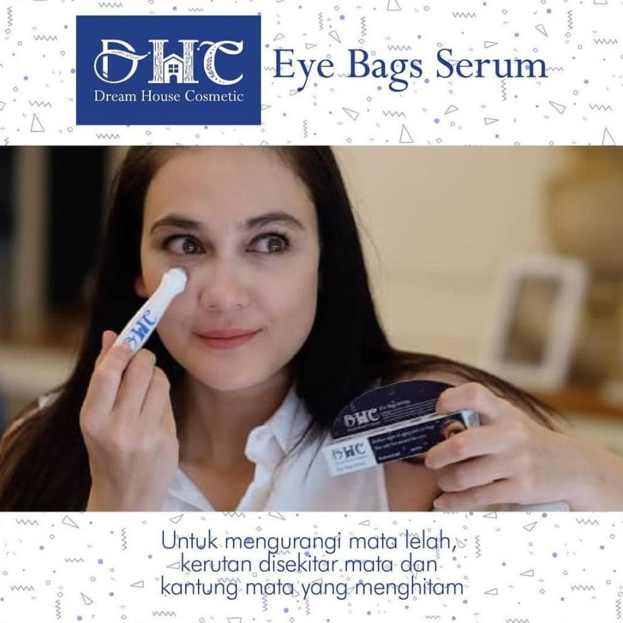 DHC EYE BAGS SERUM ORIGINAL - ROLL ON SERUM PENGHILANG KERUTAN DAN KANTUNG MATA