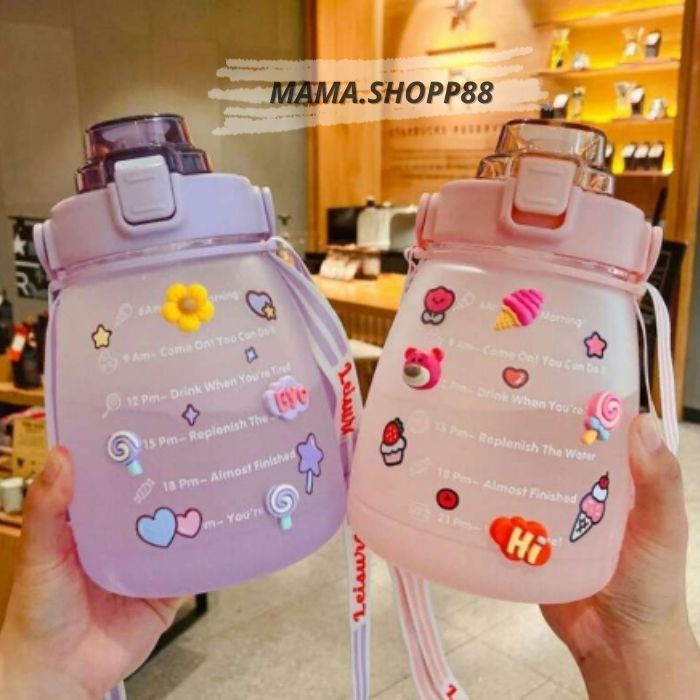 Botol Minum Aesthetic GEMOY 1 3 LITER GRATIS STIKER Murah Gratis Ongkir Tumbler Minum Aesthetic Mult