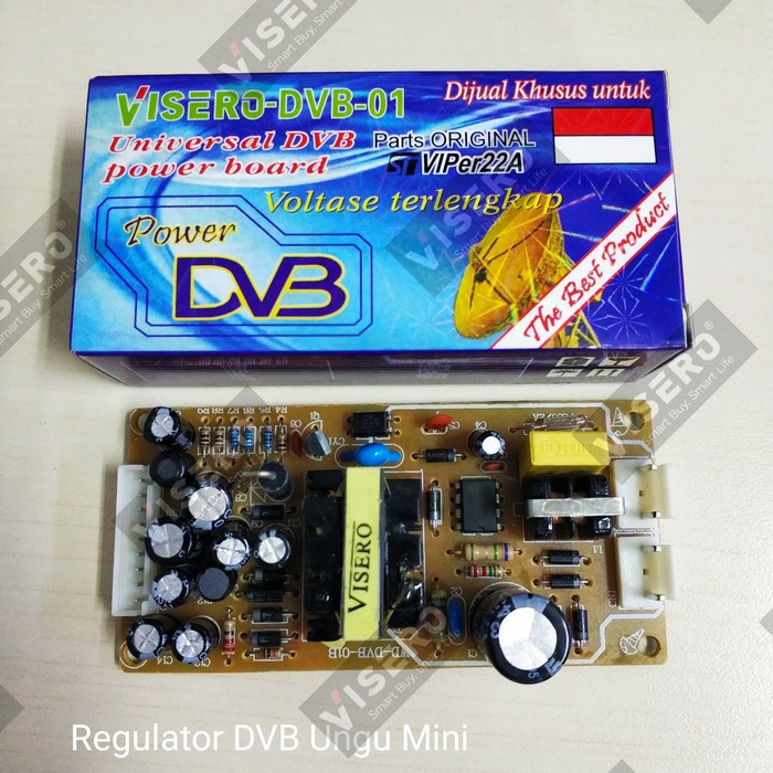 Regulator DVB Universal Ungu Visero (WD-DVB-01)