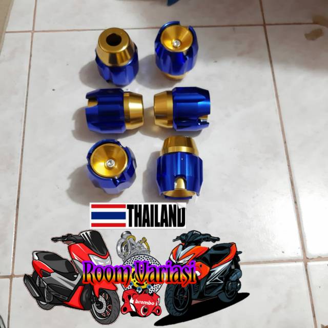 JALU AS RODA TWOTONE MODEL FLETUS FULL CNC NMAX AEROX PCX VIXION NINJA VARIO DLL