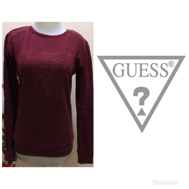Jaket Guess Maroon