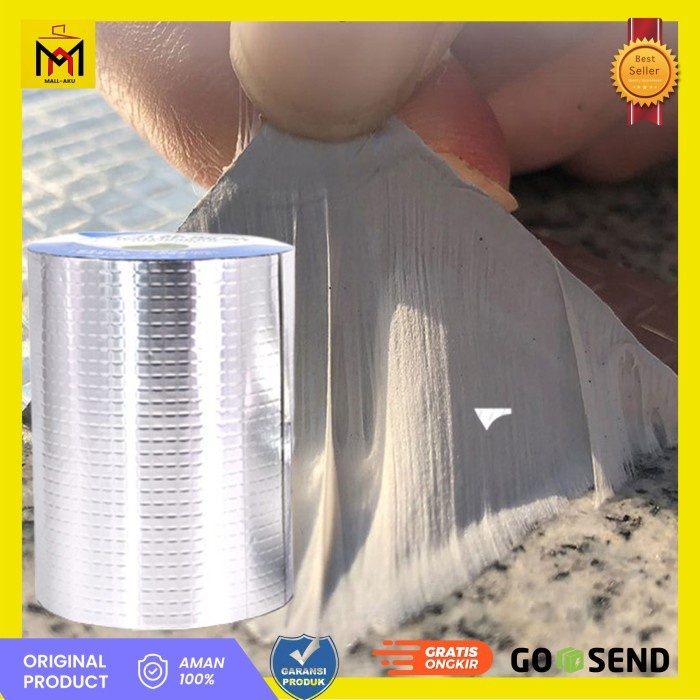 

Lakban Perekat Super Anti Bocor Anti Air Aluminium Foil 15Cm X 10M