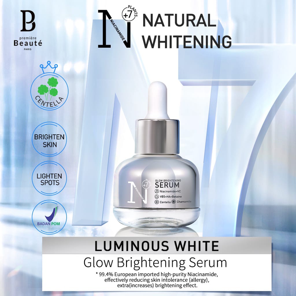 Premiere Beaute Luminous White Glow Brightening Serum 30ml