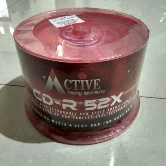 CD-R  ACTIVE 52X DIGITAL IMAGING