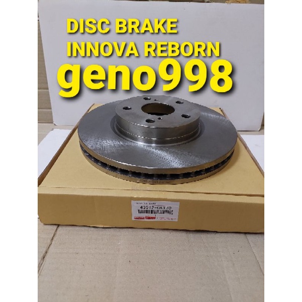 DISC BRAKE INNOVA REBORN PIRINGAN CAKRAM INNOVA REBORN THN 2015 UP