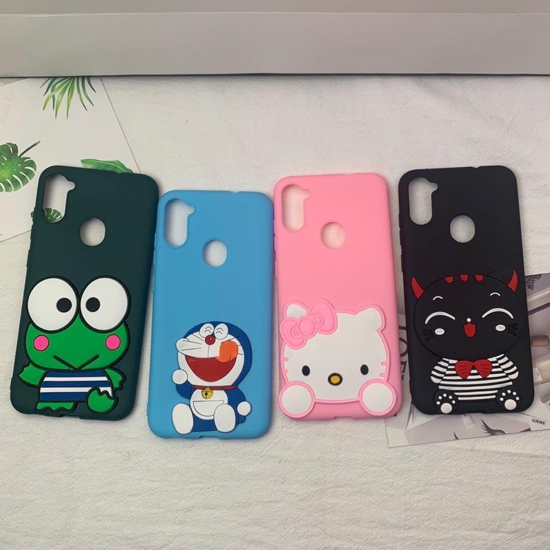 OPPO A5 A9 2020 A7 A5S A12 A52 A92 A8 A31 A3S A1K A33 NEO 7 9 A37 A53 / SOFTCASE 3D SILIKON KARAKTER