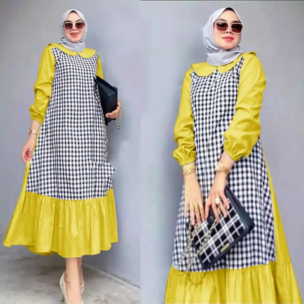 Denna Midi Pakain Wanita Kekinian 2022/Midi Dress