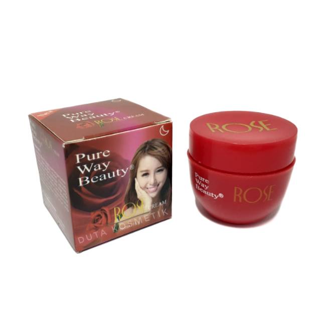 CREAM ROSE PURE WAY BEAUTY MALAM BPOM