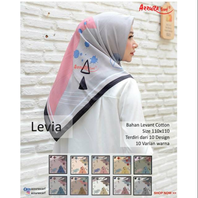 Hijab azzura levia