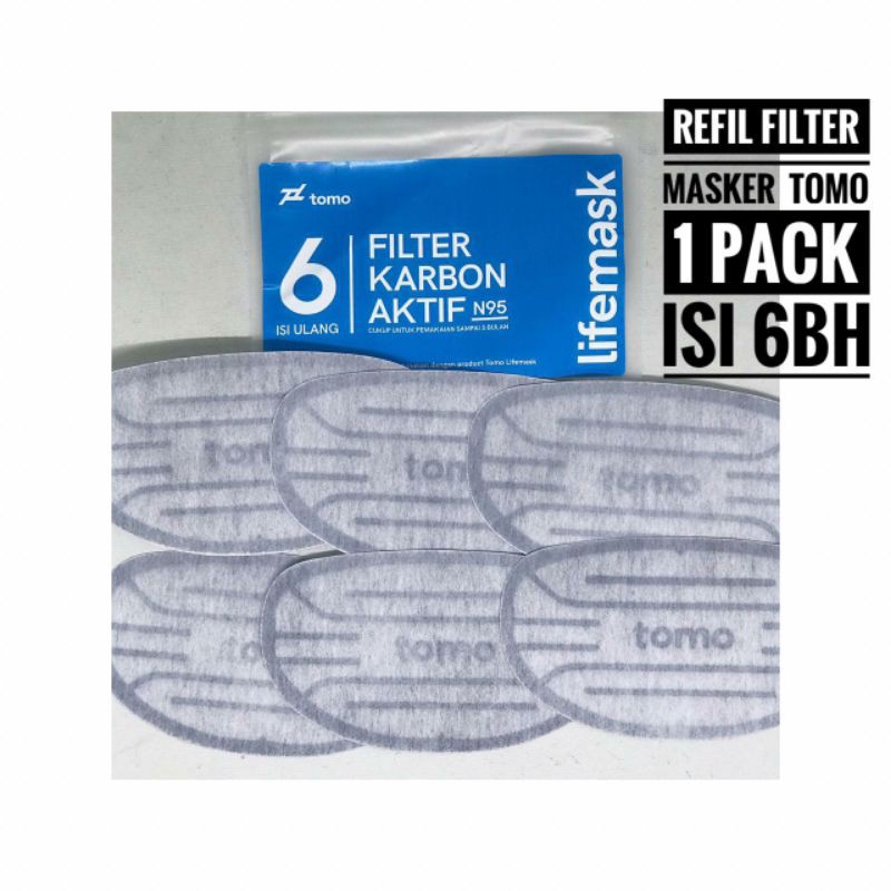 REFILL FILTER MASKER TOMO