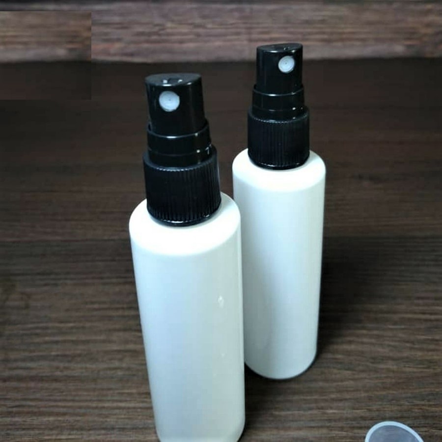 BABEE - BOTOL PLASTIK 60ML RF PUTIH TUTUP SPRAY / BOTOL SPRAY 60ML WHITE BOTOL ISI ULANG