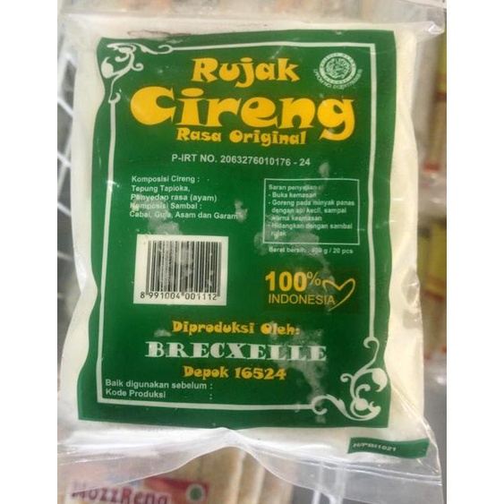 

Rujak Cireng Brecxelle Original 20 pcs, 375 g