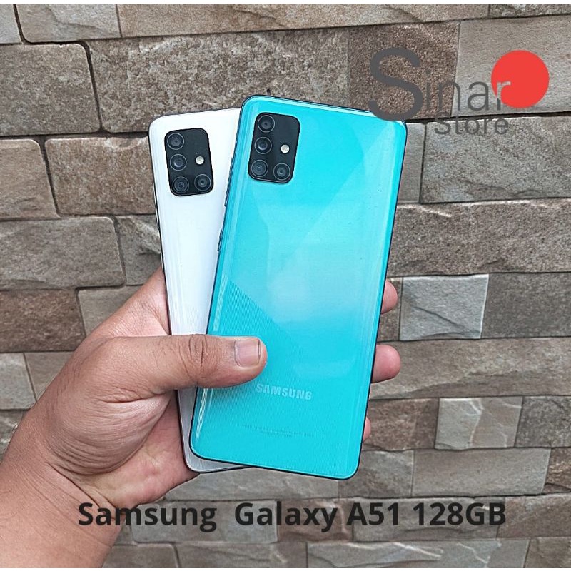 Samsung Galaxy A51 128 GB Handphone Bekas HP Second Hape Seken Original SEIN
