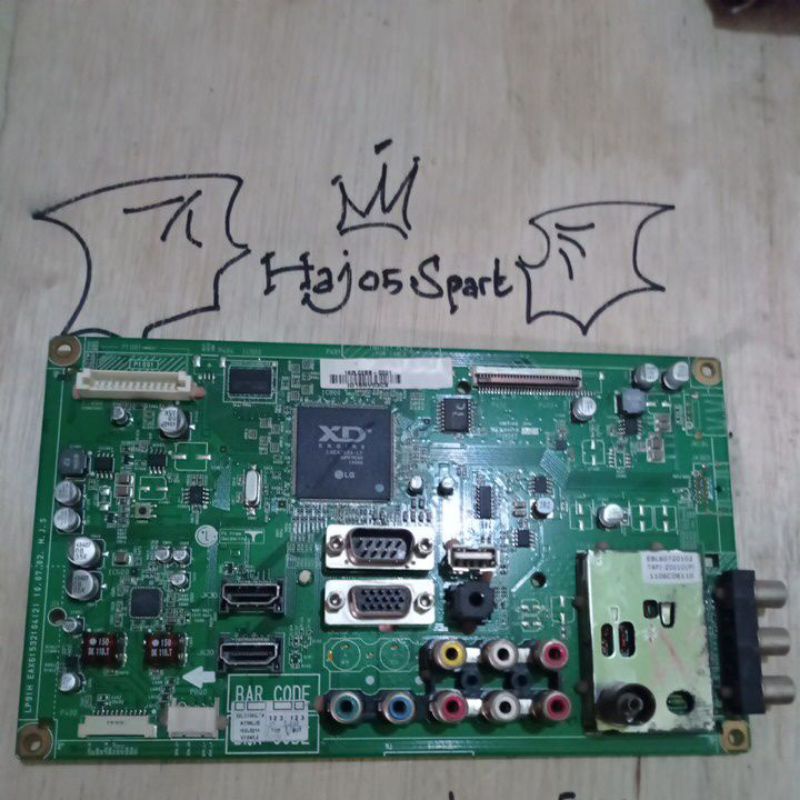 MB - MAINBOARD TV LG 32LD330C - 32LD 330C -32LD 330 C