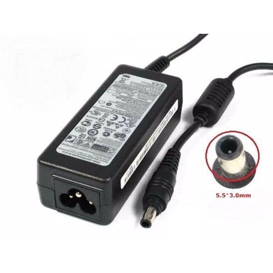 19V 3.16A 5.5*3.0mm 65W Adaptor Charger Laptop/Notebook samsung R540 P460 P530 Q430 R430 R440 R480 R510 R522 R530 Series