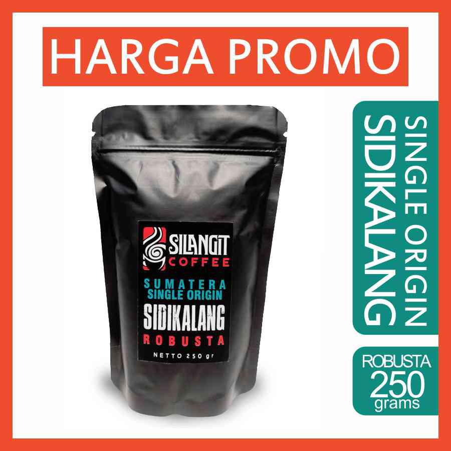 

ROBUSTA SIDIKALANG - BUBUK 250 gram