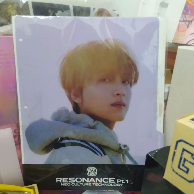 booked Haechan binder index from home
