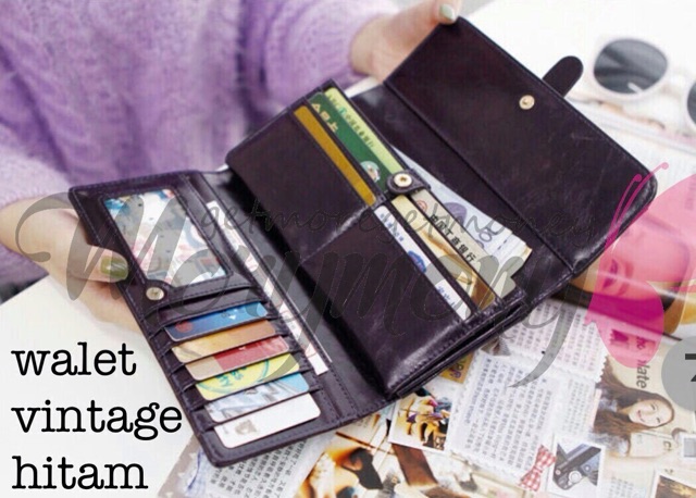 Wallet vintage Dompet Panjang Dompet Wanita