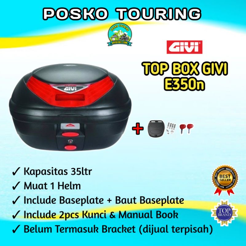 Top Box Givi E350n | Box Motor Touring