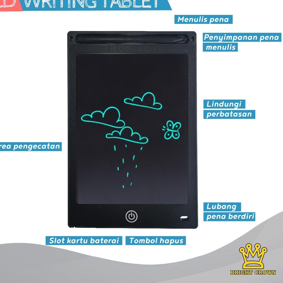 

Borong Hemat Bright Crown LED Writing Tablet / Drawing Pad / Papan Tulis Gambar Mainan Edukasi 8.5Inci/5 MOTIF