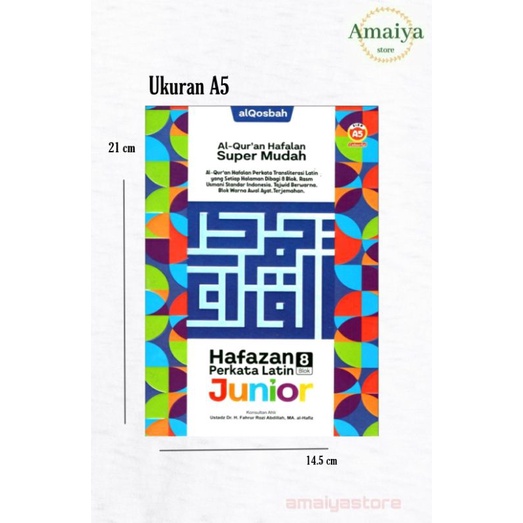HAFAZAN PERKATA LATIN JUNIOR / AL QURAN HAFALAN SUPER MUDAH / AL QOSBAH