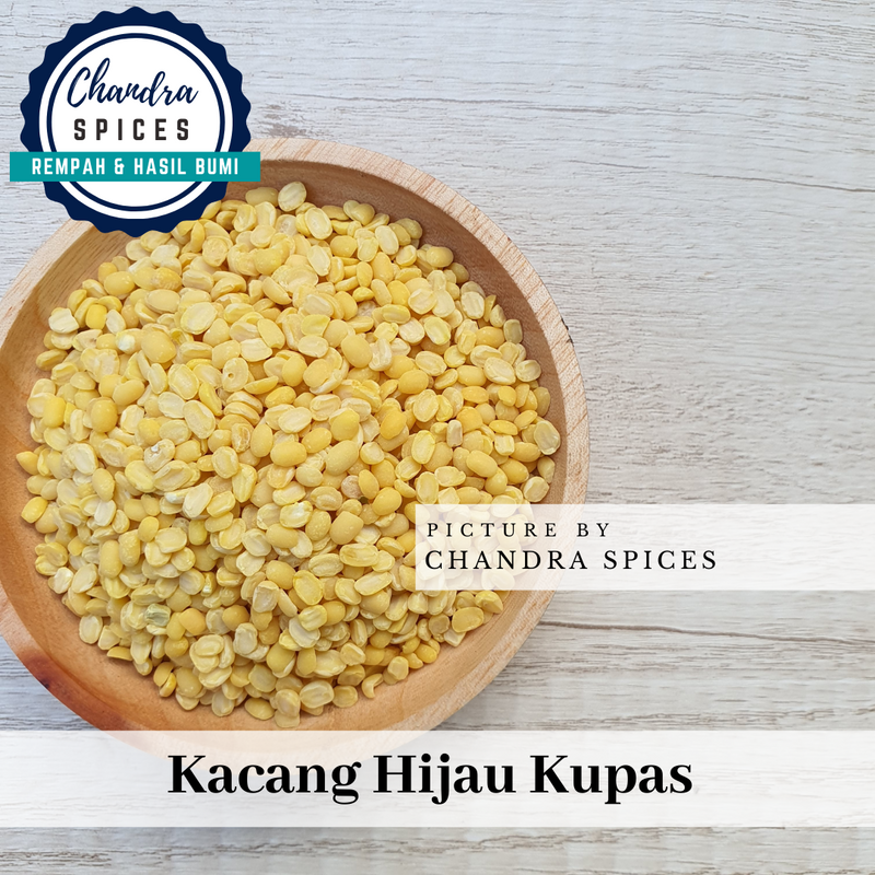 

kacang hijau kupas 1 kg