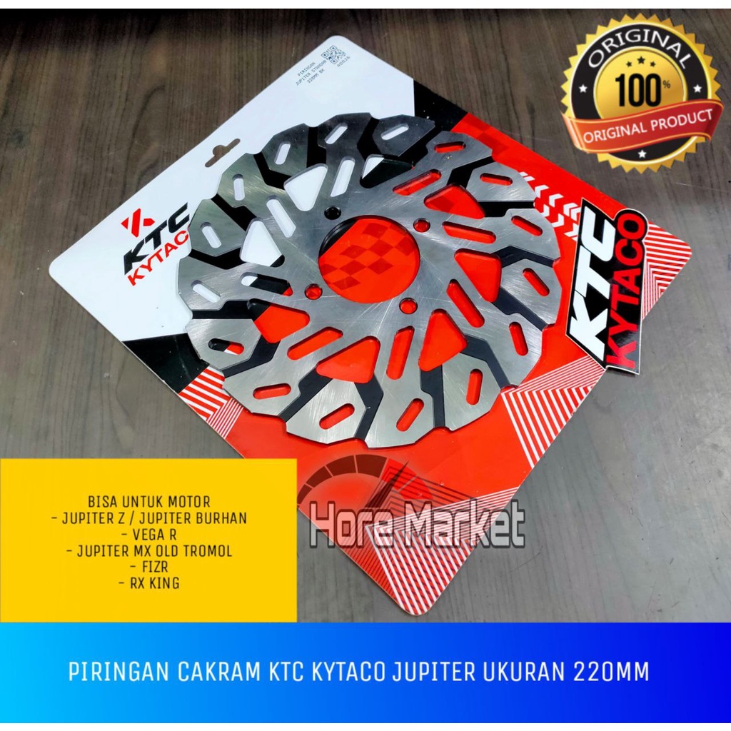 PIRINGAN CAKRAM KTC KYTACO ORIGINAL JUPITER Z BURHAN MX OLD VEGA R FIZR 220MM