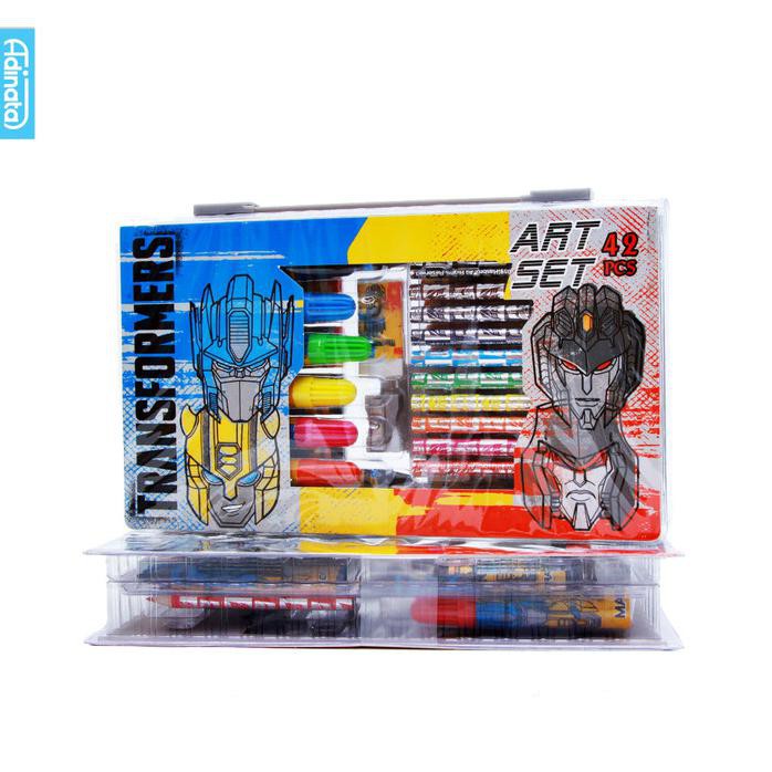 

JUAL TRANSFORMER ART SET 42 PCS ADINATA / ALAT MEWARNAI / CRAYON (EVERGREE) TERPOPULER