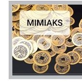 Koin Cina KunoBahan Kuningan Tebal