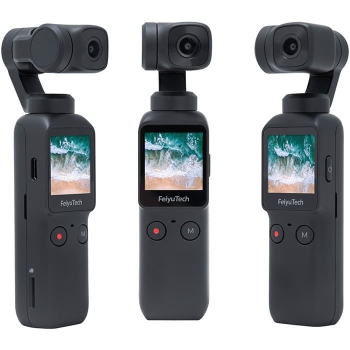 Feiyu Pocket New Smart Compact 4K 6-axis Stabilized Handheld Camera